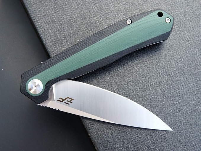 Eafengrow EF964 Pocket Folding Knife G10 Handle D2 Blade EDC Tactical Folder for Outdoor Camping