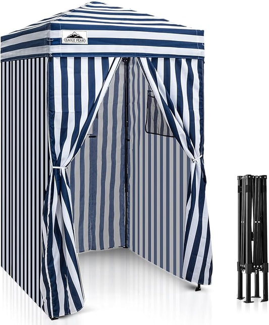 EAGLE PEAK Flex Ultra Compact 4x4 Pop-up Canopy, Sun Shelter, Changing Room, Portable Privacy