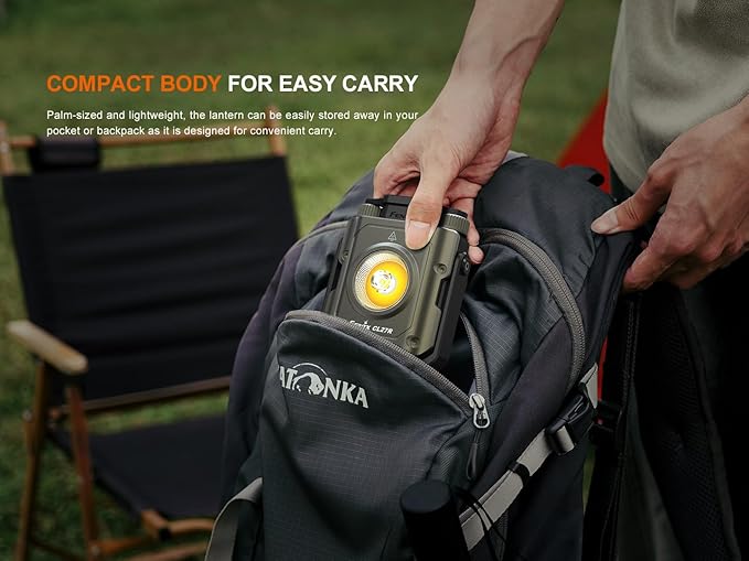 EdisonBright Fenix CL27R 1200 Lumen Rechargeable LED Compact Multi functonal Lantern with EBR