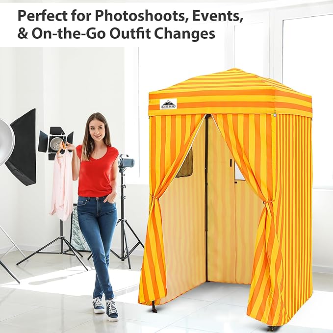 EAGLE PEAK Flex Ultra Compact 4x4 Pop-up Canopy, Sun Shelter, Changing Room, Portable Privacy