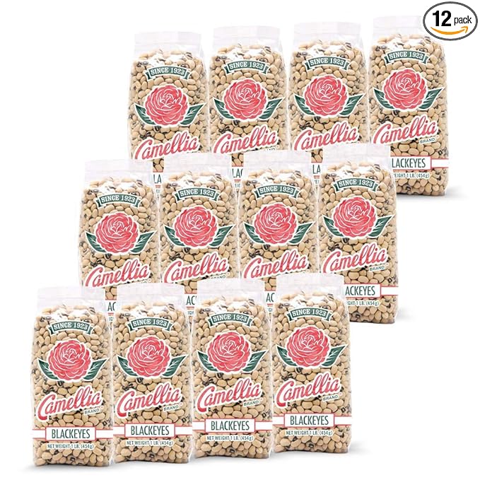 Camellia Brand Dried Blackeye Peas ??Premium Non-GMO Southern Pea for Hoppin??John, Soups, Stews