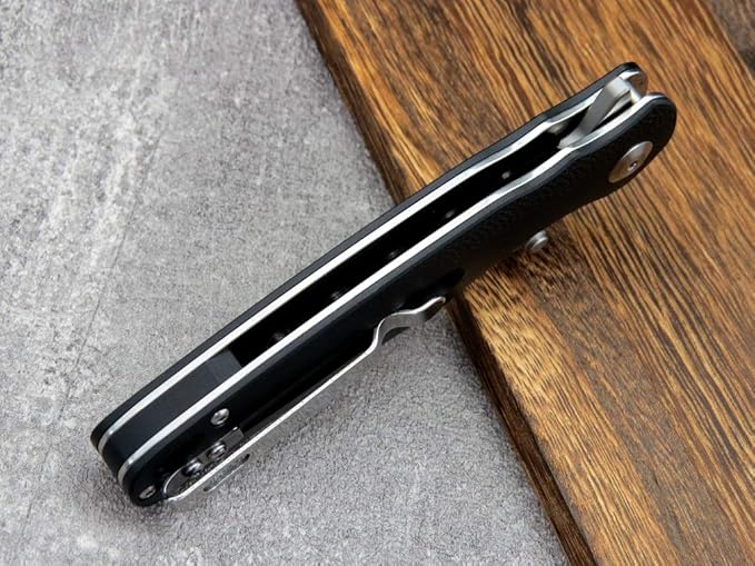 Eafengrow EF967 Pocket Folding Knife G10 Handle D2 Blade EDC Tactical Knife for Outdoor Camping