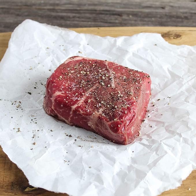 Nebraska Star Beef 10oz Natural Sirloin Steaks 10-Pack with Signature Seasoning, Premium Cut