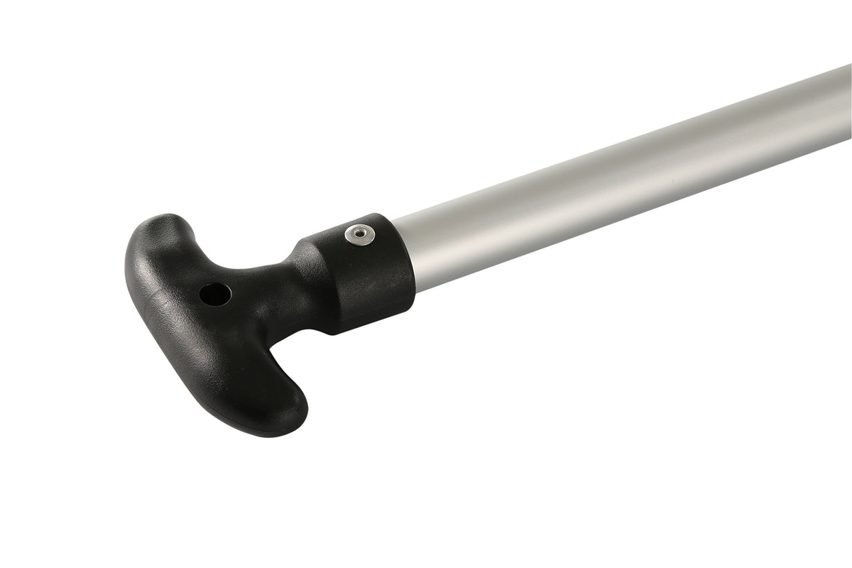 Attwood 4-Foot Aluminum Canoe Paddle, Heavy-Duty Marine Oar with Ergonomic Grip and Poly-Protective