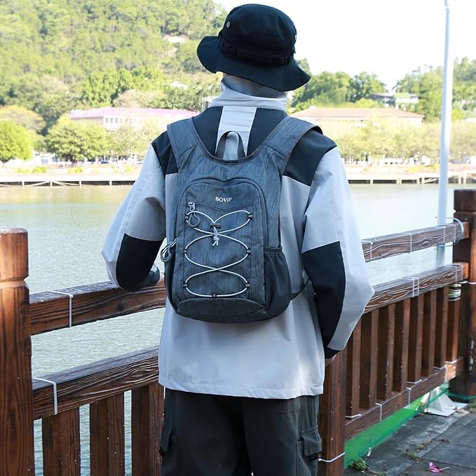 BOVIP 20L Hiking Backpack Lightweight Packable Hiking Daypack Small Travel Outdoor Foldable