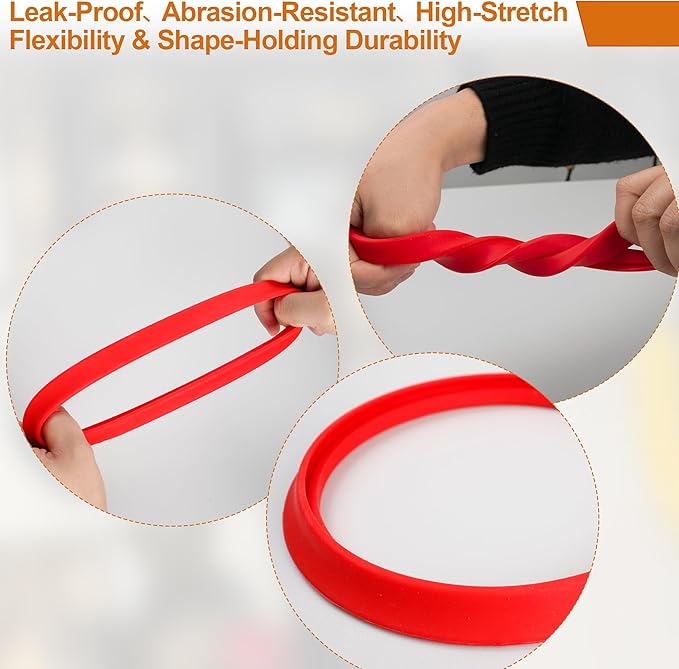 Camping Kerosene Lamp Silicone Tank Base Protector Gasket for Coleman Lanterns, Scratch-Resistant
