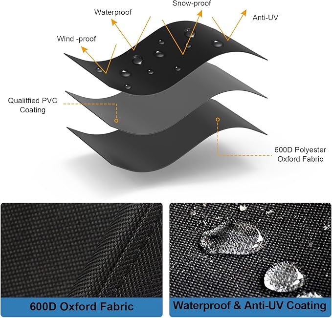 Griddle Cover for Weber Spirit 300 Series Griddle, for Weber Genesis 300 Series Griddle, Full-Size