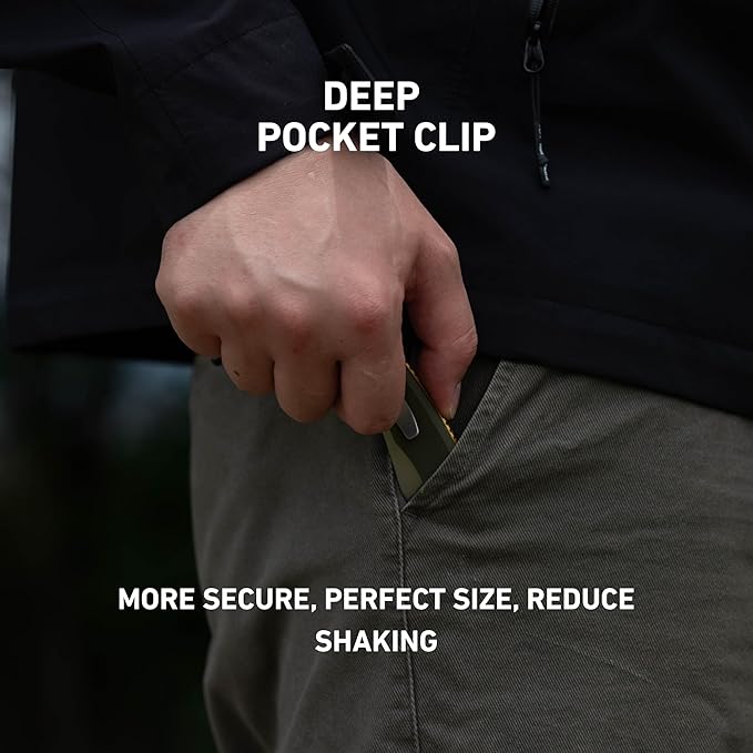 CJRB Nanner Pocket Knife with 3.23" AR-RPM9 Steel Blade, Pocket Knife with G10 Handle for Men