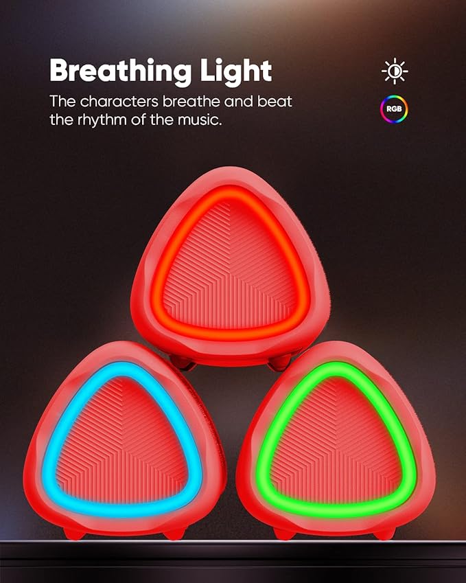 Bluetooth Speaker with HD Sound, Portable Wireless, IPX5 Waterproof, Up to 20H Playtime, TWS
