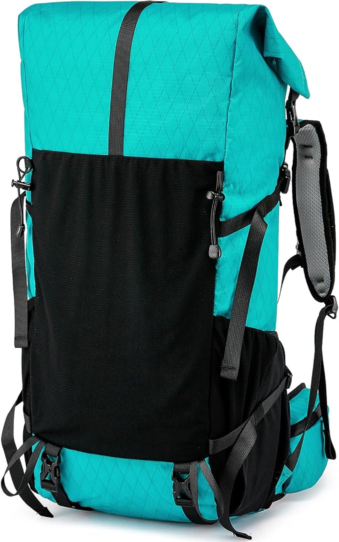 Hiking Backpack,40L to 50L Extra Large Capacity Hiking Bag,Internal Frame Camping Backpack,Upgraded