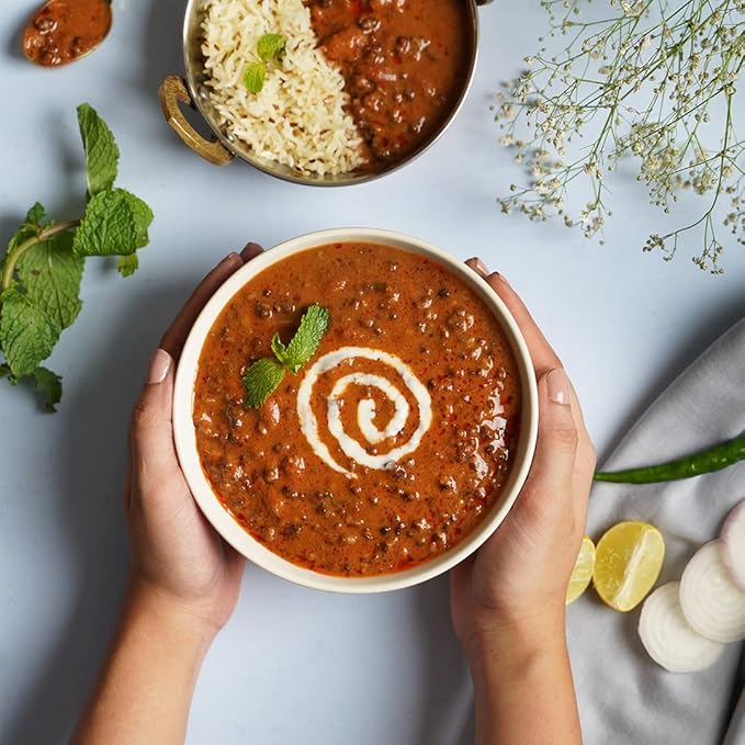 Ashoka Gluten-Free Meals, Microwave Ready Vegan Black Gram & Kidney Beans, Heat & Serve Meals