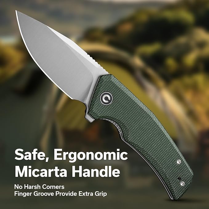 CIVIVI Pocket Knife for EDC, Regulatron Folding Knife for Men with Flipper Opener, Liner Lock