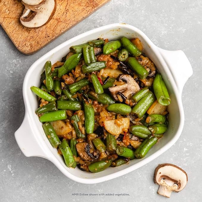 HMR Mushroom Risotto Entrée | Pre-packaged Lunch or Dinner to Support Weight Loss | Ready to Eat |