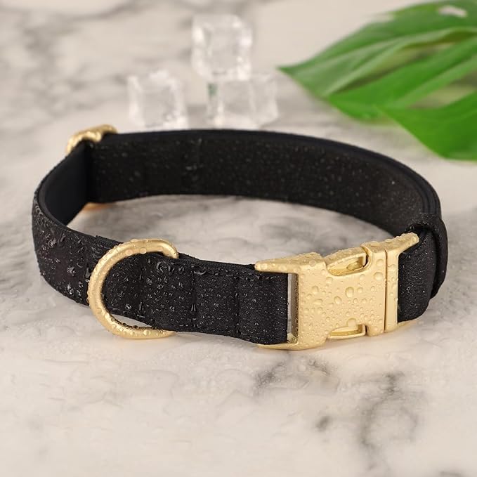 Didog Soft Padded Dog Collar for Large Dogs, Colorful and Durable Pet Collar with Quick Release