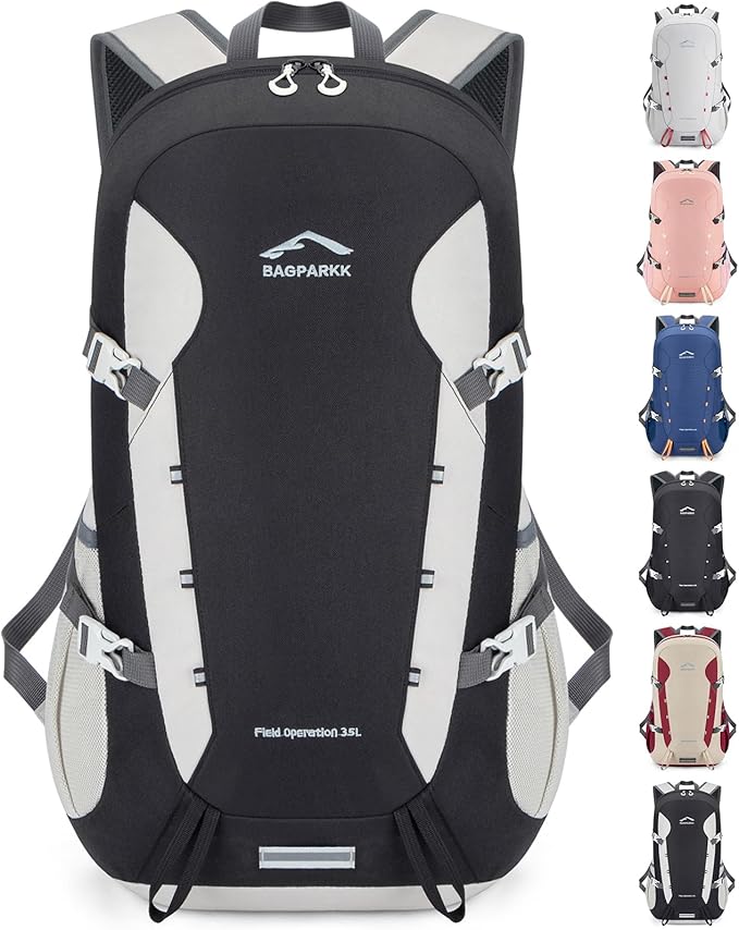 Hiking Backpack,Large 35L Travel Backpacks for Men Women,Water Resistant Ultra Lightweight Foldable
