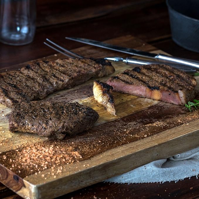 Aged Angus Top Sirloins NY Strips Ribeyes by Nebraska Star Beef - All Natural Hand Cut and Trimmed