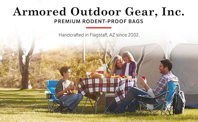 The Ultralight Camping Bundle- Rodent Proof Dry Bag for Backpacking - Bear Bag Food Storage for
