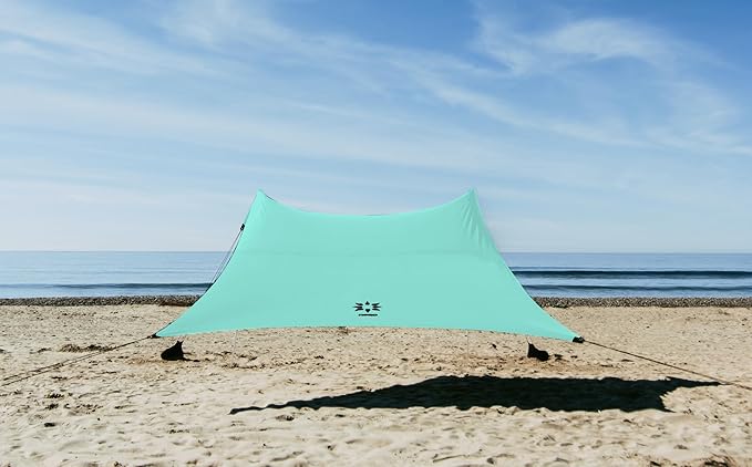 Neso Gigante - Portable Beach Tent - Ideal to Enjoy with Family and Friends - UPF 50+