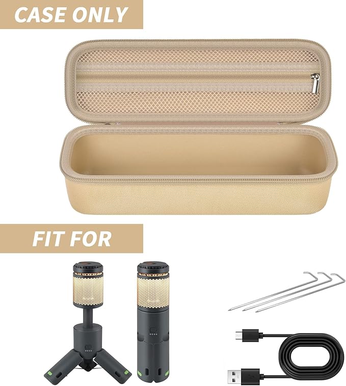 Boobowl Case Compatible with BYSOU/for AsFrost/for SupeDesk/for Outask Camping Light Telescopic and