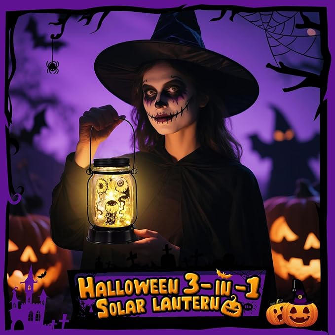 Halloween Decorations Halloween Decor Eyeballs Solar Lanterns Eyeball Decorations Outdoor Lights