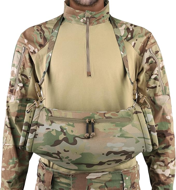 PETAC GEAR Tactical Hand Warmer,Portable Drop Hanger Waist Handwarmer Pouch for Hunting Golf