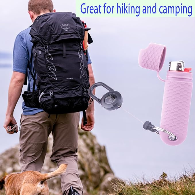 5 Pcs Waterproof Lighter Case Cover Holder for BIC Regular Lighters Sleeve Type J6 Outdoor Survival
