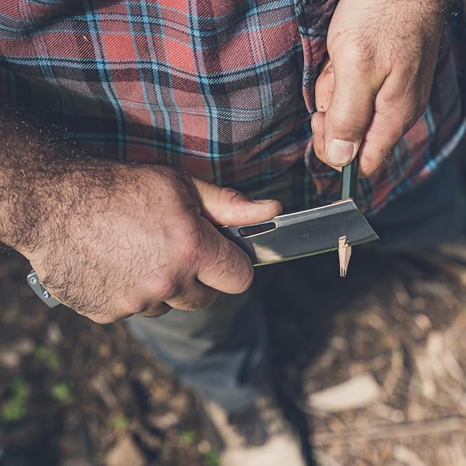 Gerber Gear Flatiron Folding Pocket Knife, EDC Stainless Steel Folding Knife with 3.6" Cleaver
