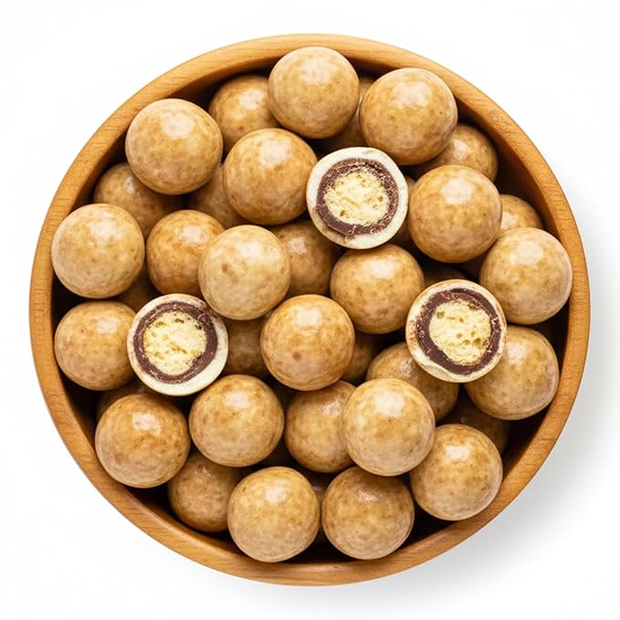 NY Spice Shop Ultimate Malted Chocolate Malt Balls Party Decorations - 1 Pound Malted Milk Ball