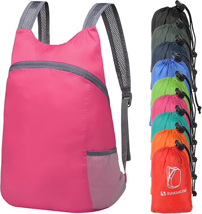 20L Ultra Hiking-Daypack Lightweight Foldable Travel Packable Backpack for Camping Cycling