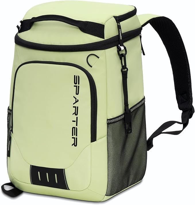SPARTER Backpack Cooler Insulated Leak Proof 33/49 Cans, 2 Insulated Compartments Thermal Bag