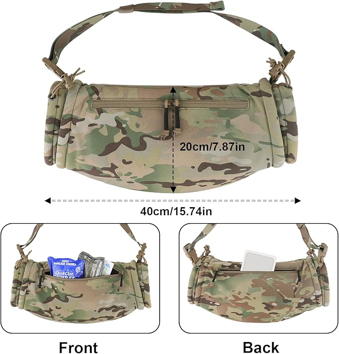 PETAC GEAR Tactical Hand Warmer,Portable Drop Hanger Waist Handwarmer Pouch for Hunting Golf