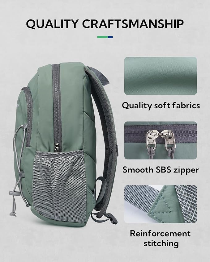 WATERFLY 12L Small Hiking Backpack: Day Pack Lightweight Travel Bag Camping Fitness Cycling Outdoor