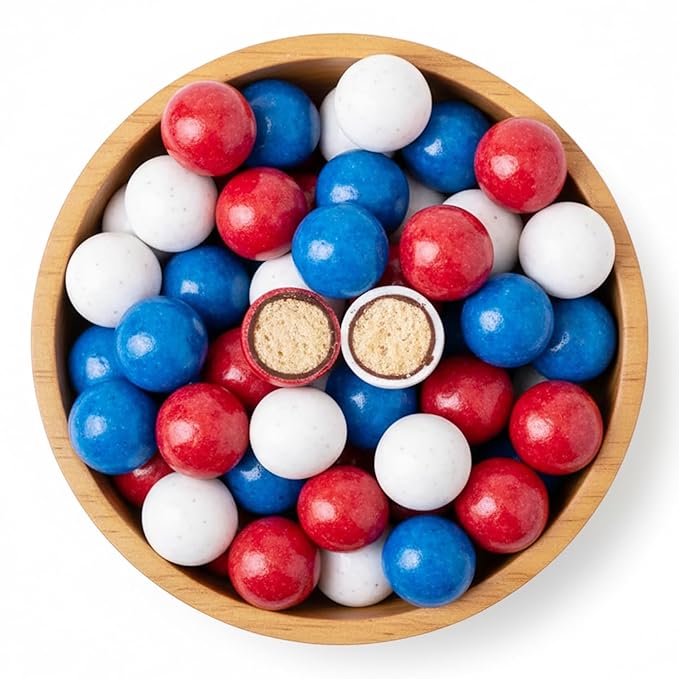 NY Spice Shop American Chocolate Malt Balls Party Decorations - 1 Pound Malted Milk Balls Candy