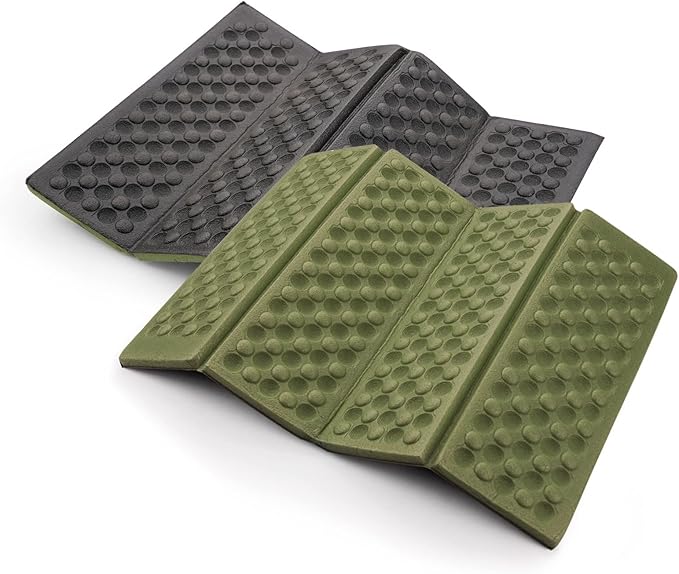 AceCamp 3940 Portable Lightweight Mini Waterproof Folding Mat, Foam Sitting Pad for Outdoor