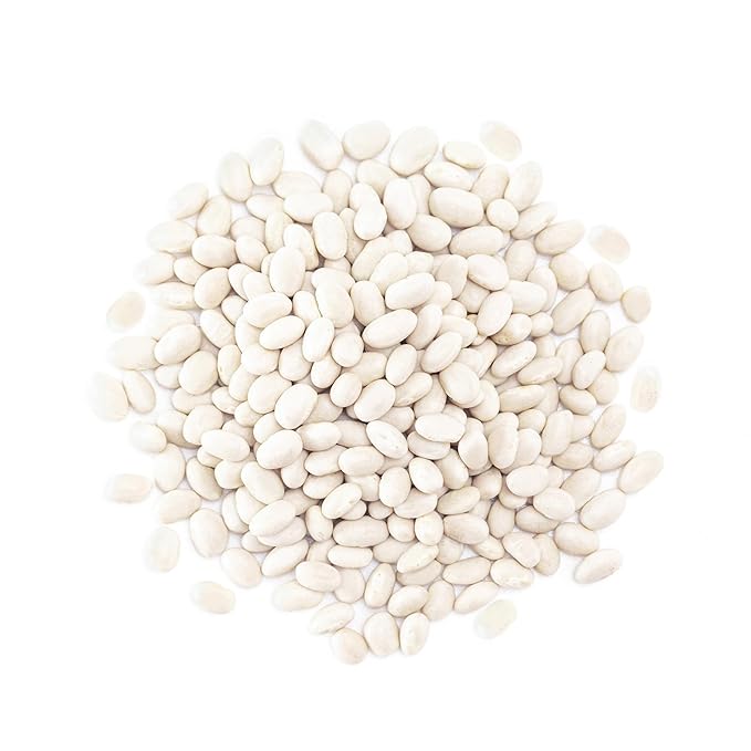 Food to Live Navy Beans, 20 Pounds Raw, Dried, Vegan, Kosher, Whole Small White Kidney Beans in