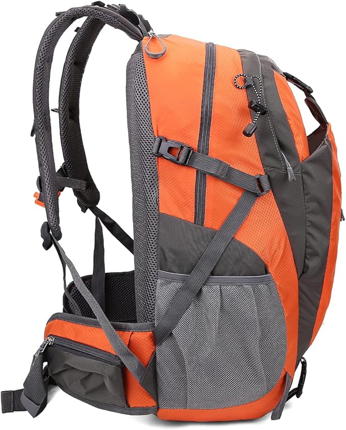 FENGDONG 40L Waterproof Lightweight Outdoor Daypack Hiking,Camping,Travel Backpack for Men Women