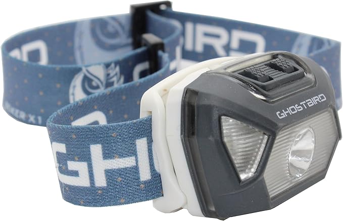 Ghost Bird Seiker X1 Head Lamp - LED Rechargeable Cree XPE - Waterproof IPX7, Freezeproof