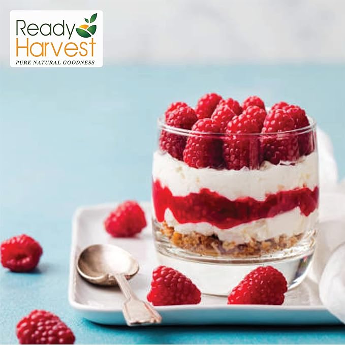 Ready Harvest Freeze Dried Food - Raspberries | Emergency Snacks | Long-Term Storage | #10 Can |