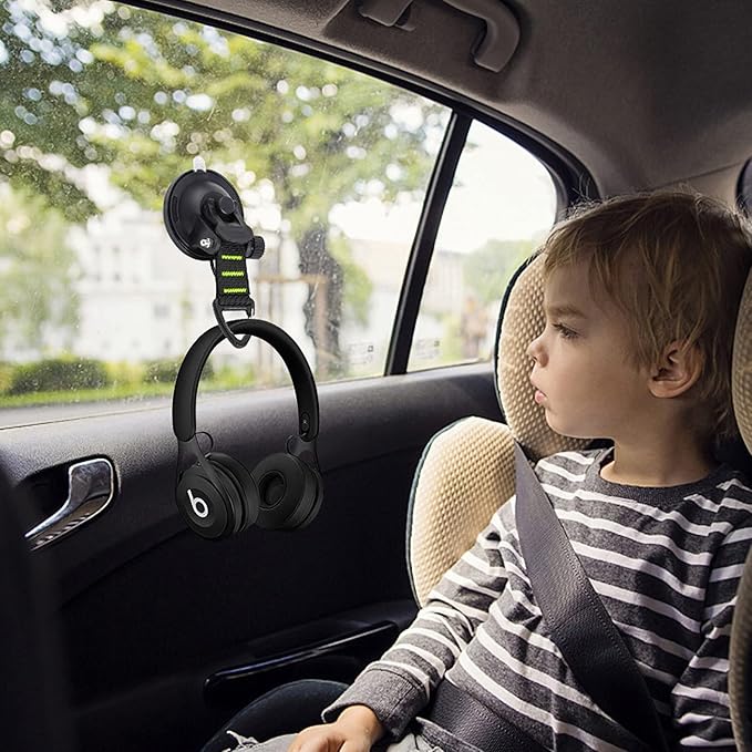 CONBOLA Suction Cups Hooks 8 pcs Car Camping Essentials Heavy Duty Tie Down Suction Cup Camper
