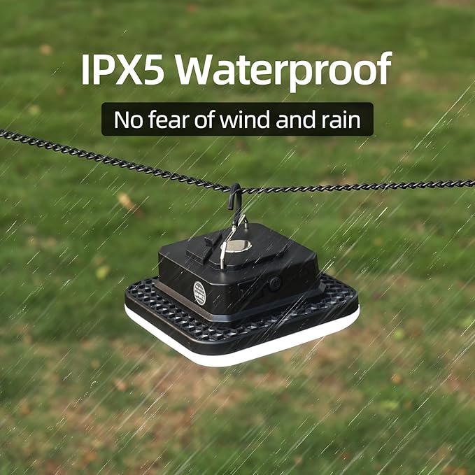 Portable Rechargeable LED Camping Lights for Hanging,Waterproof Outdoor Light,Super Bright Hanging