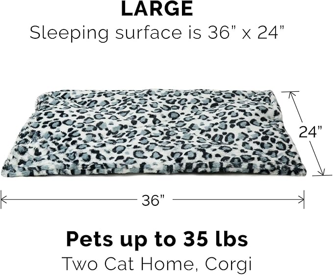 Furhaven ThermaNAP Self-Warming Cat Bed for Indoor Cats & Large/Medium Dogs, Washable & Reflects