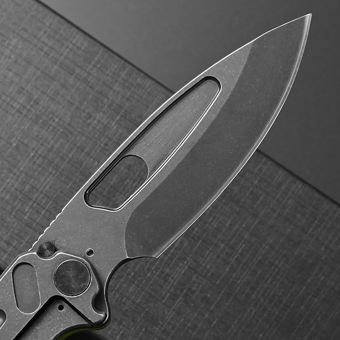 Ccanku C1136 Folding Knife D2 Steel Blade G10&Steel Handle EDC Tool Outdoor Hunting Camping Knife