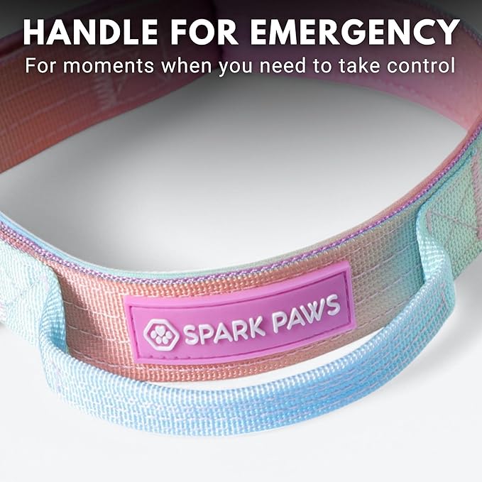 Spark Paws Tactical Dog Collar - Heavy Duty, Premium Quality, Thick and Durable for Large and