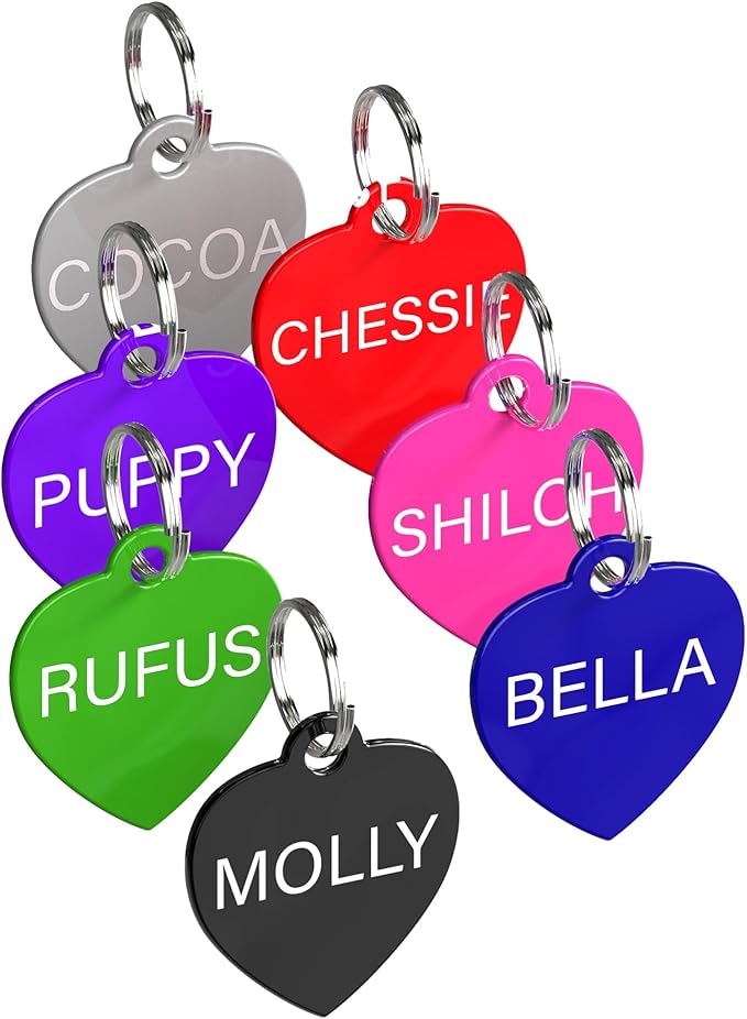 Dr. Fremont's Pet ID Tag Custom for Dog Cat Personalized | Many Shapes and Colors to Choose from |