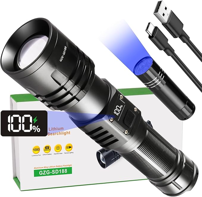 Rechargeable LED Flashlights 10000.00 High Lumens,?Ÿ�?ŸŽ?Ÿ�?Ÿ“ ?��?�ž?�° High Powered Waterproof