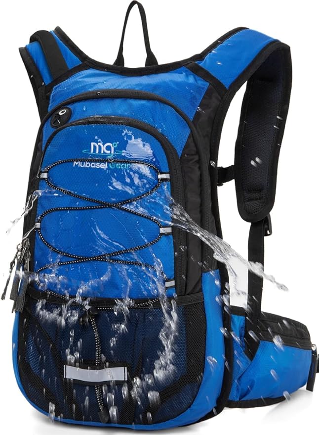 15L Insulated Hydration Backpack Pack with 2L Water Bladder Lightweight Hiking Backpack Bag for