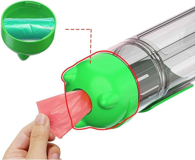 DoqiPaw Dog Travel Water Bottle Leak Proof No Spill Lead Leash Waterer Feeder Accessory Alternative