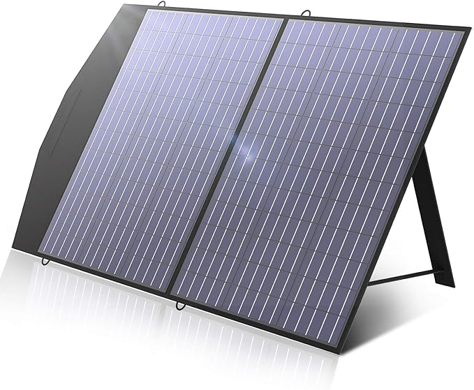 ALLPOWERS SP027 100W Foldable Solar Panel, 23% Efficient IP66 Waterproof for Power Station