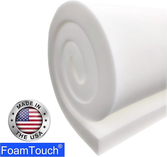 FoamTouch 4" Height x 30" Width x 80" Length Camper/RV bunk Mattress with Gel Memory Foam -No Cover