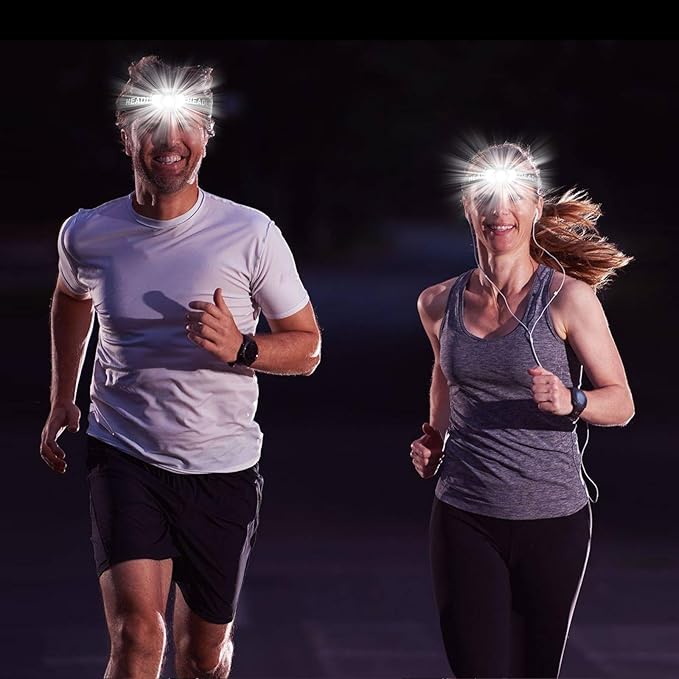 Headlamp 2 Pack,1500 Lumen Bright LED Head Lamp with 7 Modes, Head Lights for Forehead with Red
